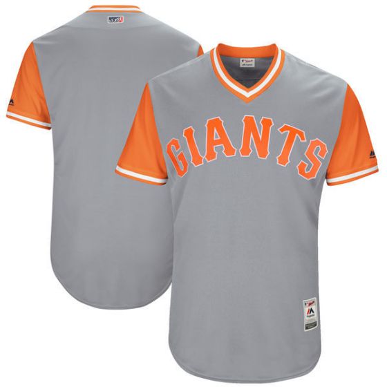 Men San Francisco Giants Blank Grey New Rush Limited MLB Jerseys->san francisco giants->MLB Jersey